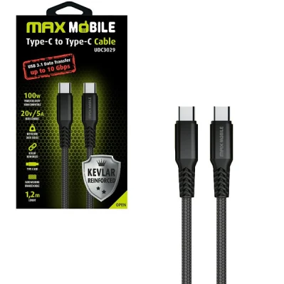 MAXMOBILE_DATA_KABEL_TYPE_C_TYPE_C_UDC3029_KEVLAR_BLACK_3_1Gen_100W_5A_1_2m_0.jpg