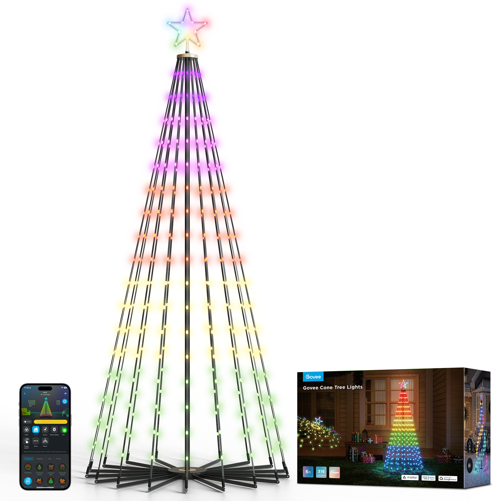 Dekorativne_LED_lampice_Govee_Cone_Tree_Lights_0.png