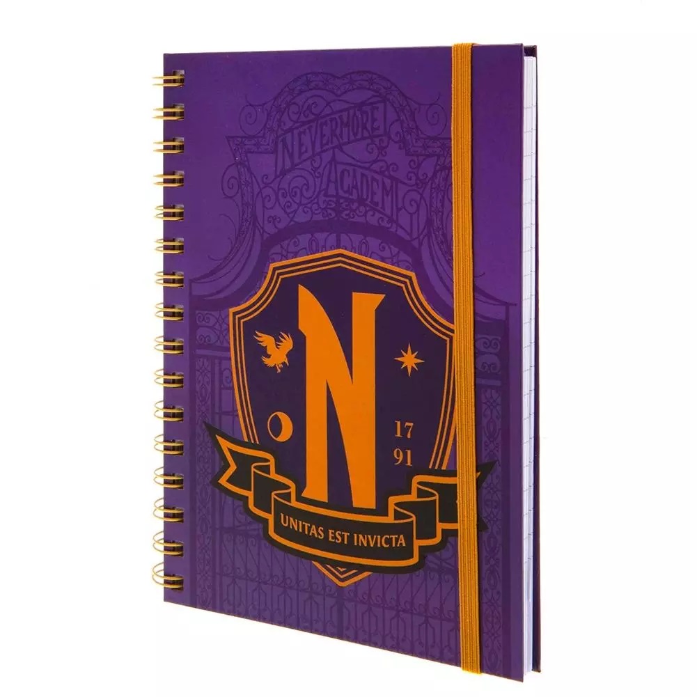 Biljeznica_Pyramid_International_WEDNESDAY_(NEVERMORE_SHIELD)_A5_WIRO_NOTEBOOK_0.jpg