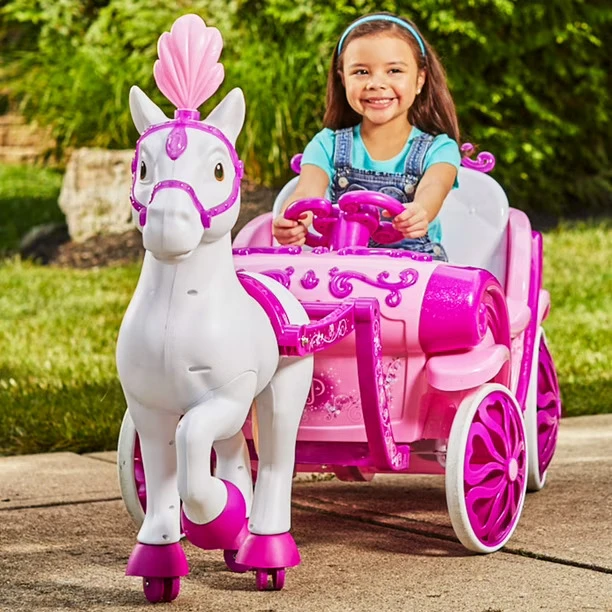 Huffy_Disney_Princess_Royal_Horse_and_Carriage_6V_elektricno_vozilo_2.jpg