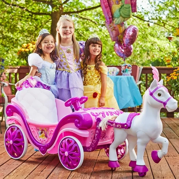 Huffy_Disney_Princess_Royal_Horse_and_Carriage_6V_elektricno_vozilo_4.jpg