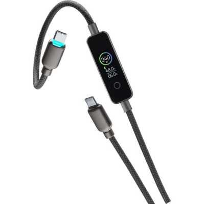 Kabel_Cellularline_Powerview_IQ_GAN+_C_C_240W_120cm,_crni_1.jpg