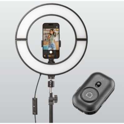 Selfie_LED_ring_s_tronoscem_Cellularline_Foldy_12__Tripod,_Crni_1.jpg