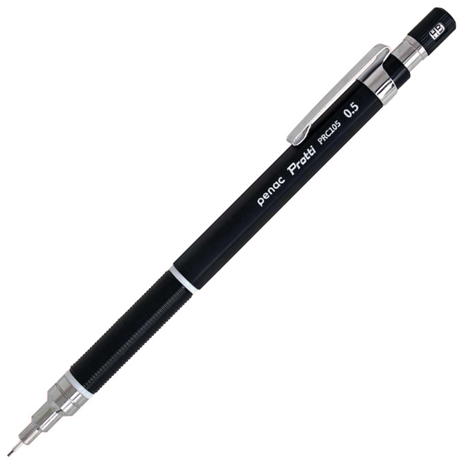 Olovka_tehnicka_0,5mm_grip_Protti_Penac_MP0105_BKWH_crna_bijela_0.jpg
