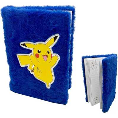 Biljeznica_Pokemon___Pikachu_Plush_Notebook_A5_Dark_Blue_0.jpg