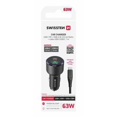 Punjac_za_auto_SWISSTEN_USB_C_PD_+_USB_A,_63W_Crni_+_Kabel_USB_C___USB_C,_1m_0.jpg